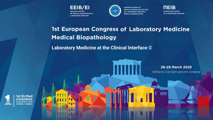 Register Now! 1st European Congress of Laboratory Medicine / Medical Biopathology